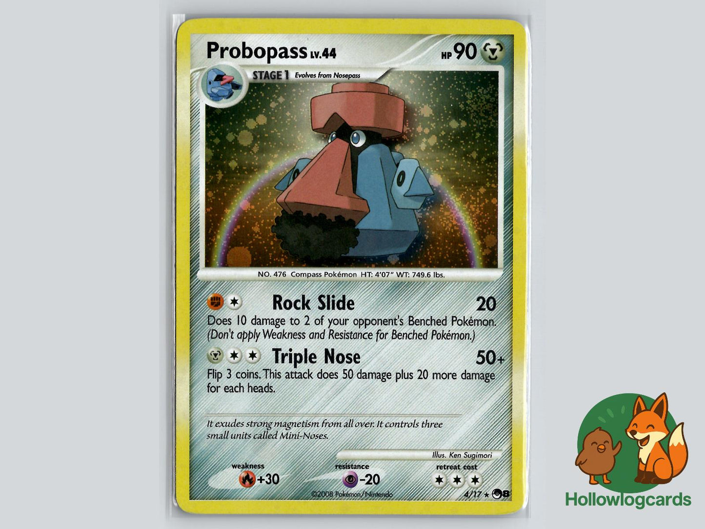 Probopass (4/17) - POP Series 8 Pokémon Card