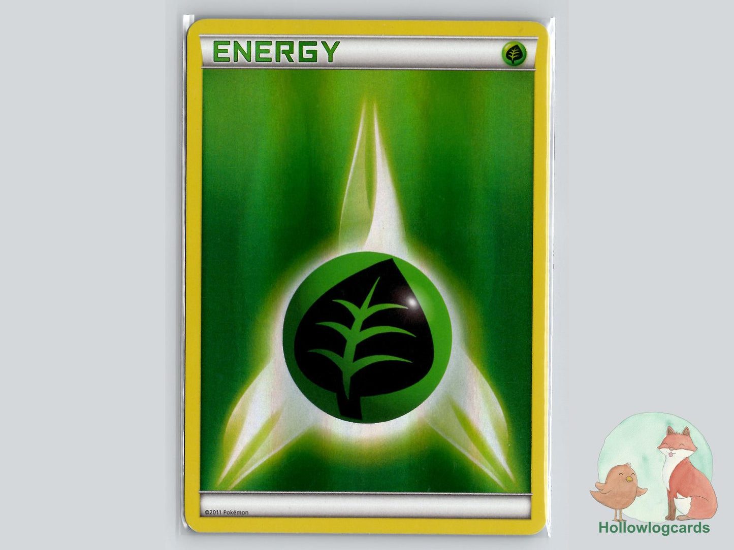 Grass Energy Pokémon Card