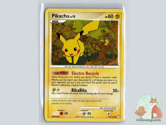 Pikachu (94/123) - Mysterious Treasures Pokémon Card