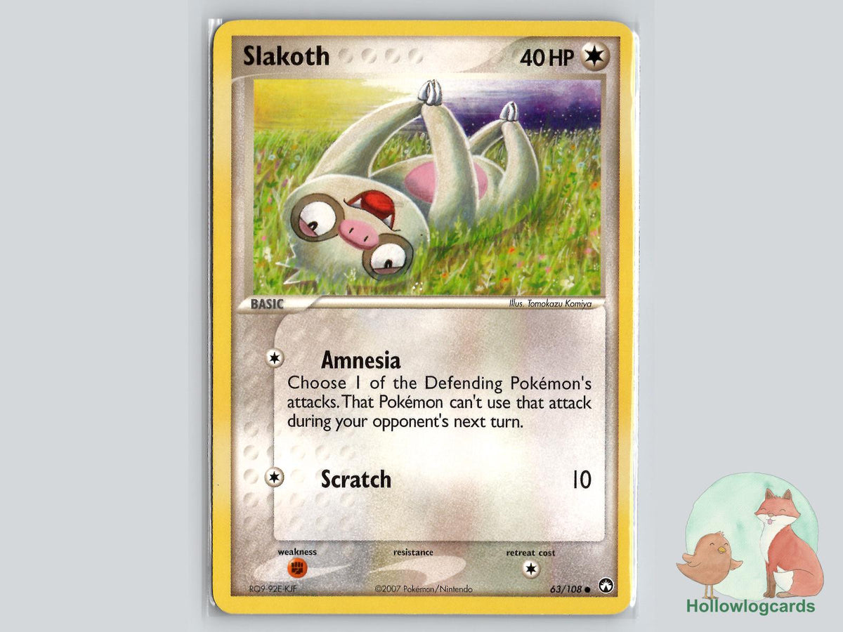 Slakoth (63/108) - Power Keepers Pokémon Card