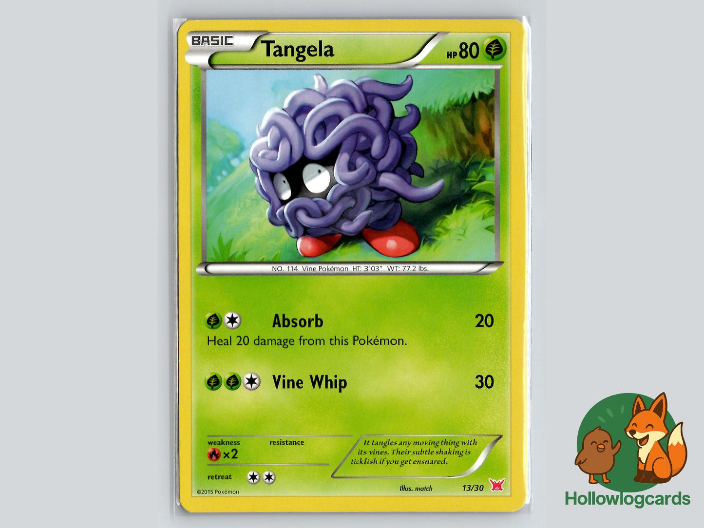 Tangela (13/30) - XY Pokémon Card