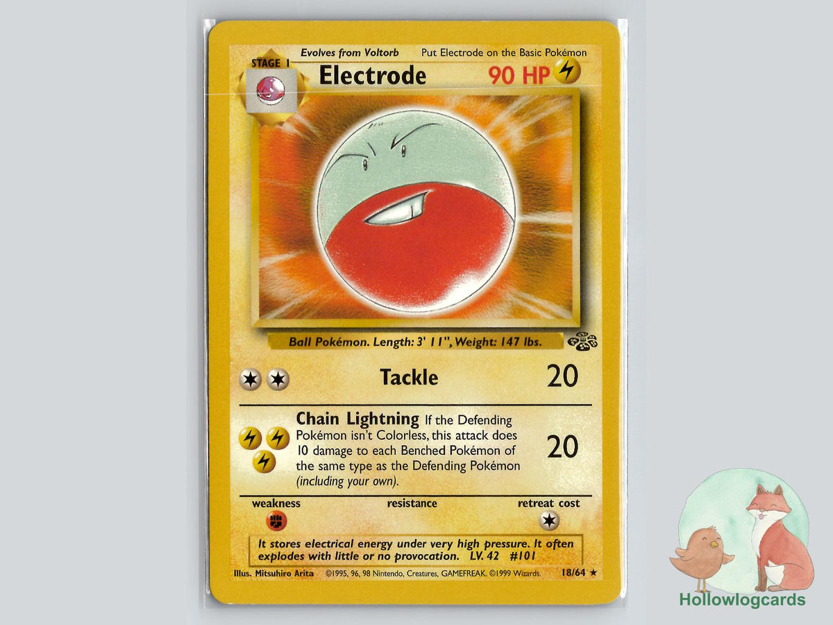 Electrode (18/64) - Jungle Pokémon Card