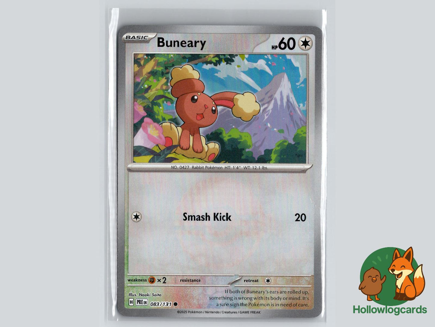 Buneary (083/131) - Prismatic Evolutions Pokémon Card