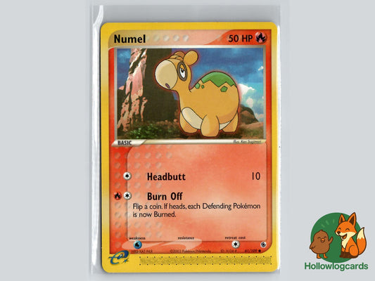 Numel (61/109) - Ruby & Sapphire Pokémon Card