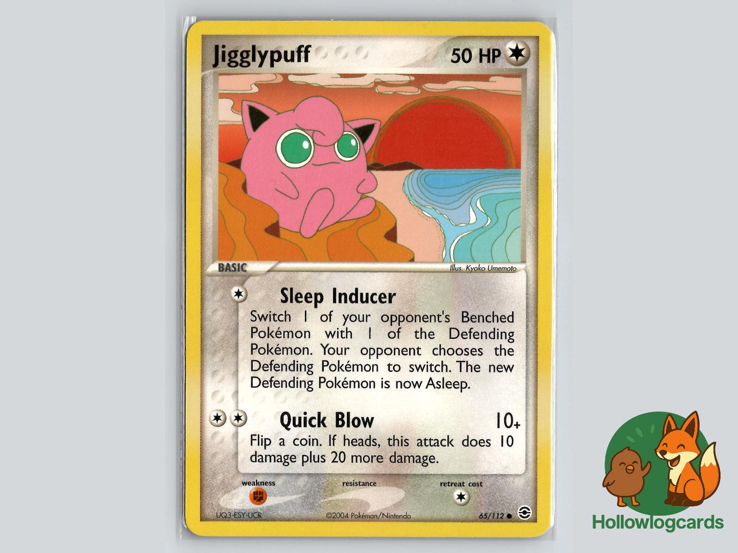 Jigglypuff (65/112) - FireRed & LeafGreen Pokémon Card