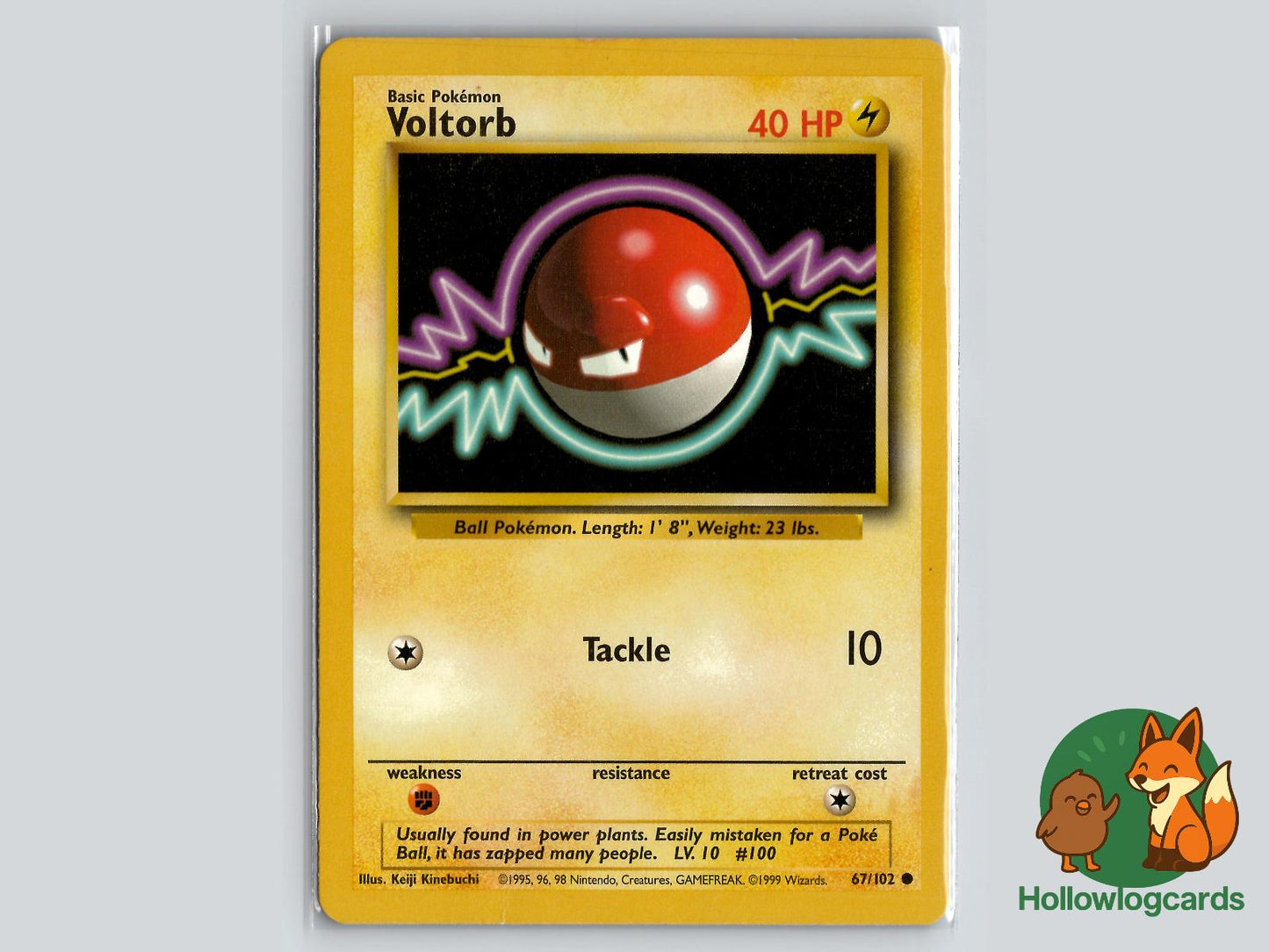Voltorb (67/102) - Base Pokémon Card