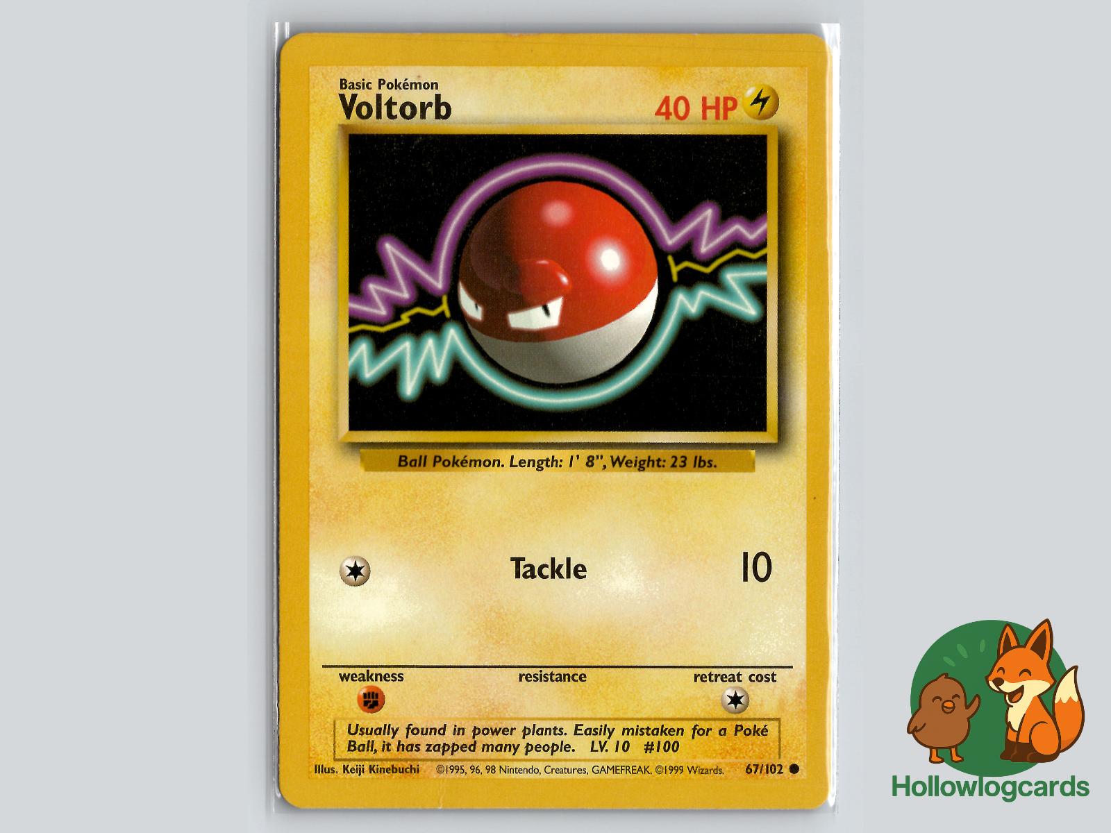 Voltorb (67/102) - Base Pokémon Card