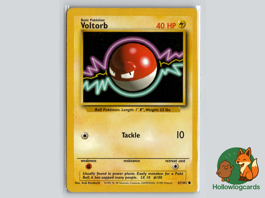 Voltorb (67/102) - Base Pokémon Card