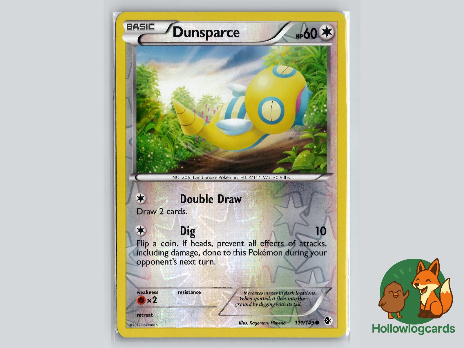 Dunsparce (111/149) - Boundaries Crossed Pokémon Card