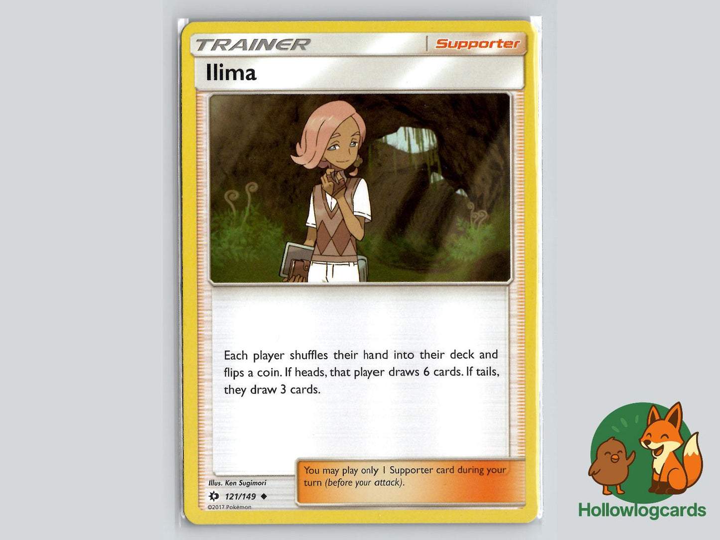 Ilima (121/149) - Base Pokémon Card