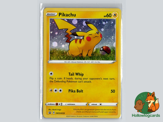 Pikachu (SWSH039) - Sword & Shield Pokémon Card