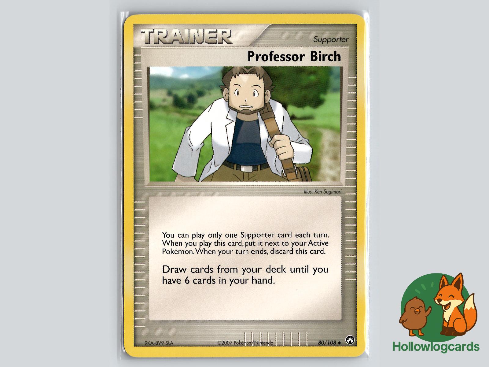Professor Birch (80/108) - Power Keepers Pokémon Card