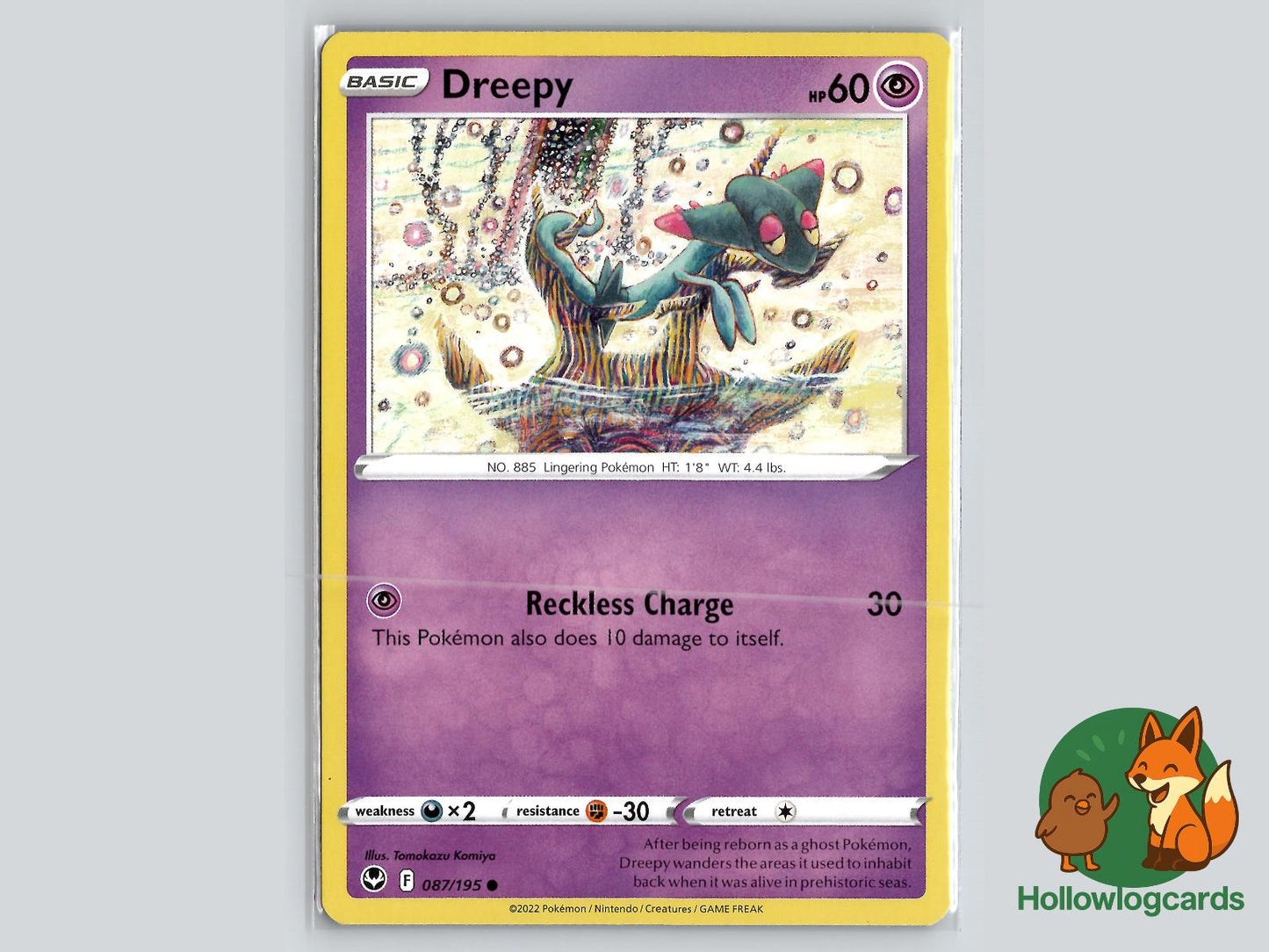 Dreepy (087/195) - Silver Tempest Pokémon Card