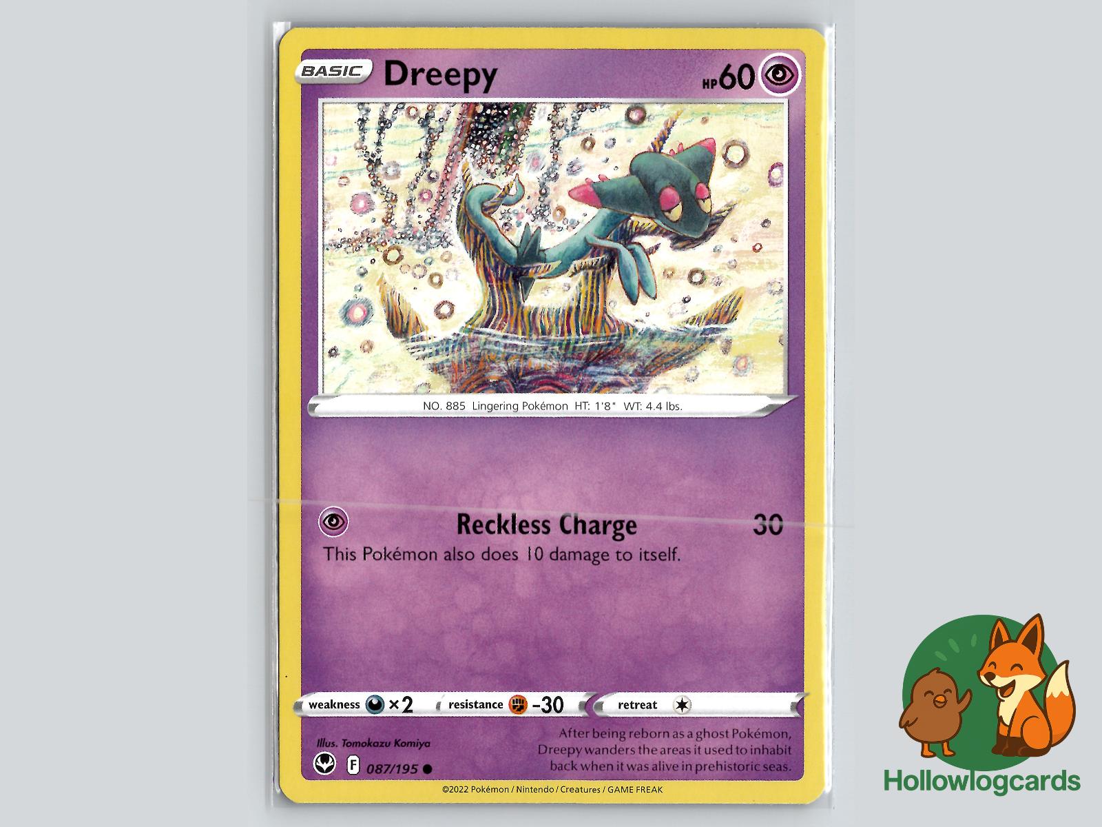 Dreepy (087/195) - Silver Tempest Pokémon Card