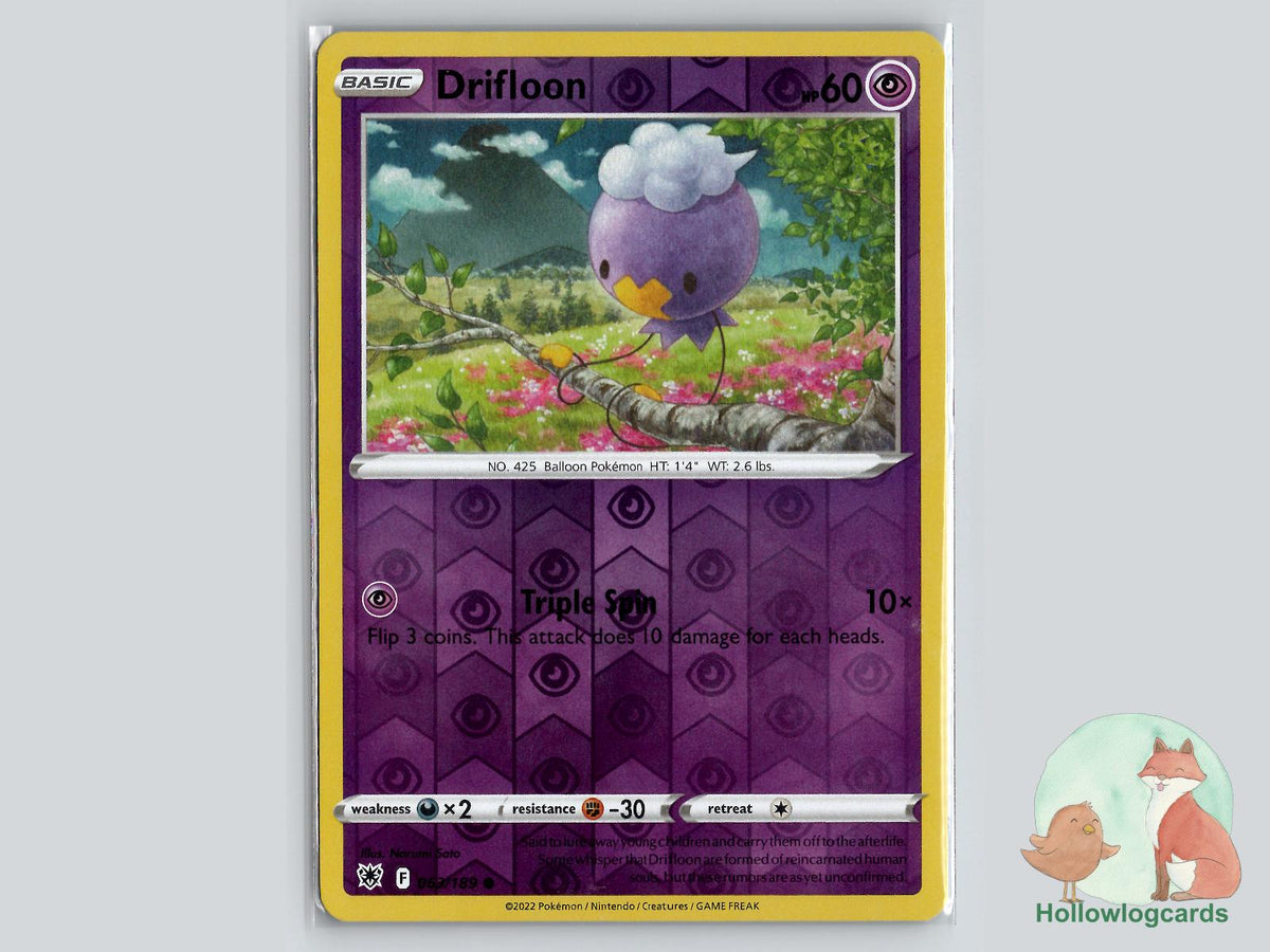Drifloon (063/189) - Astral Radiance Pokémon Card