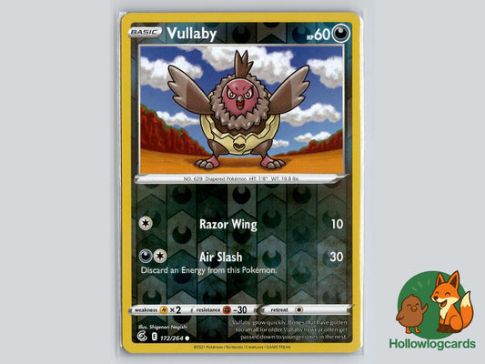 Vullaby (172/264) - Fusion Strike Pokémon Card