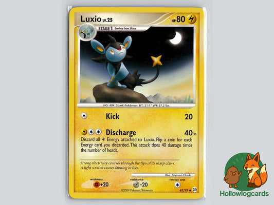 Luxio (43/99) - Arceus Pokémon Card