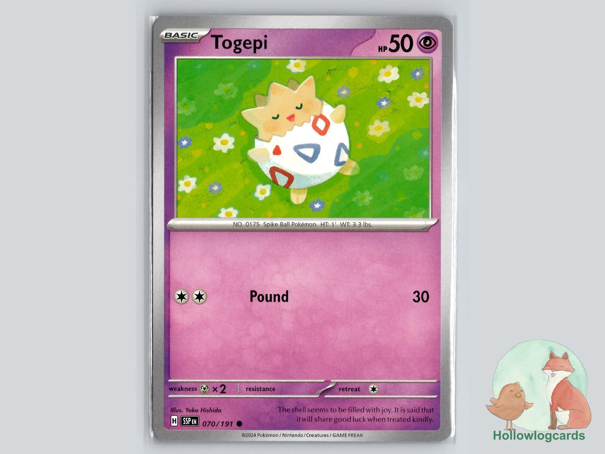Togepi (070/191) - Surging Sparks Pokémon Card