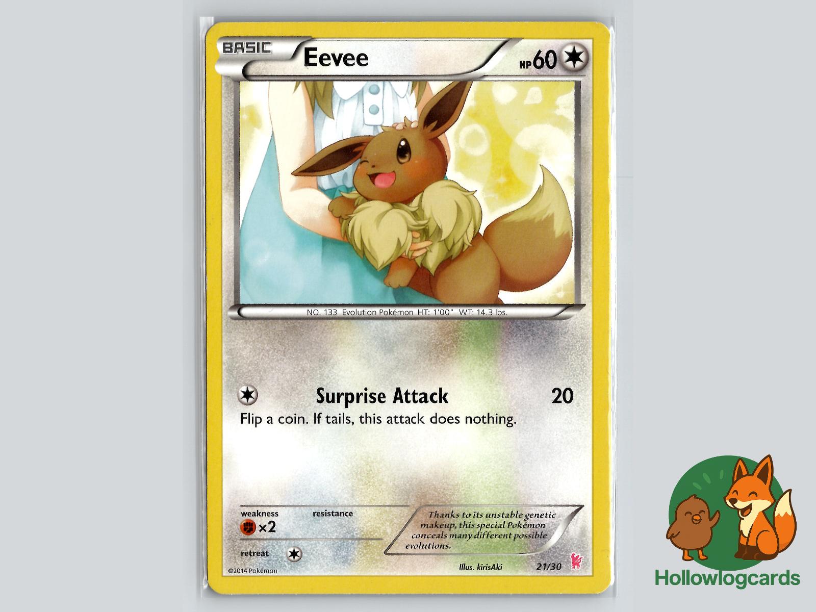 Eevee (21/30) - XY Pokémon Card