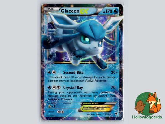 Image of Glaceon-EX Fates Collide (FCO) #20