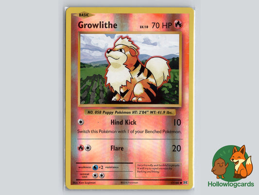 Image of Growlithe Evolutions (EVO) #17