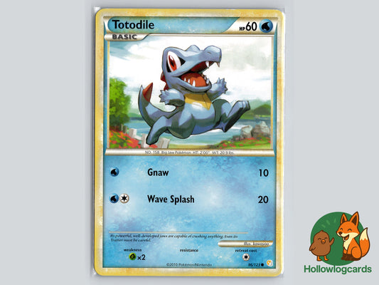 Image of Totodile HeartGold and SoulSilver (HS) #86