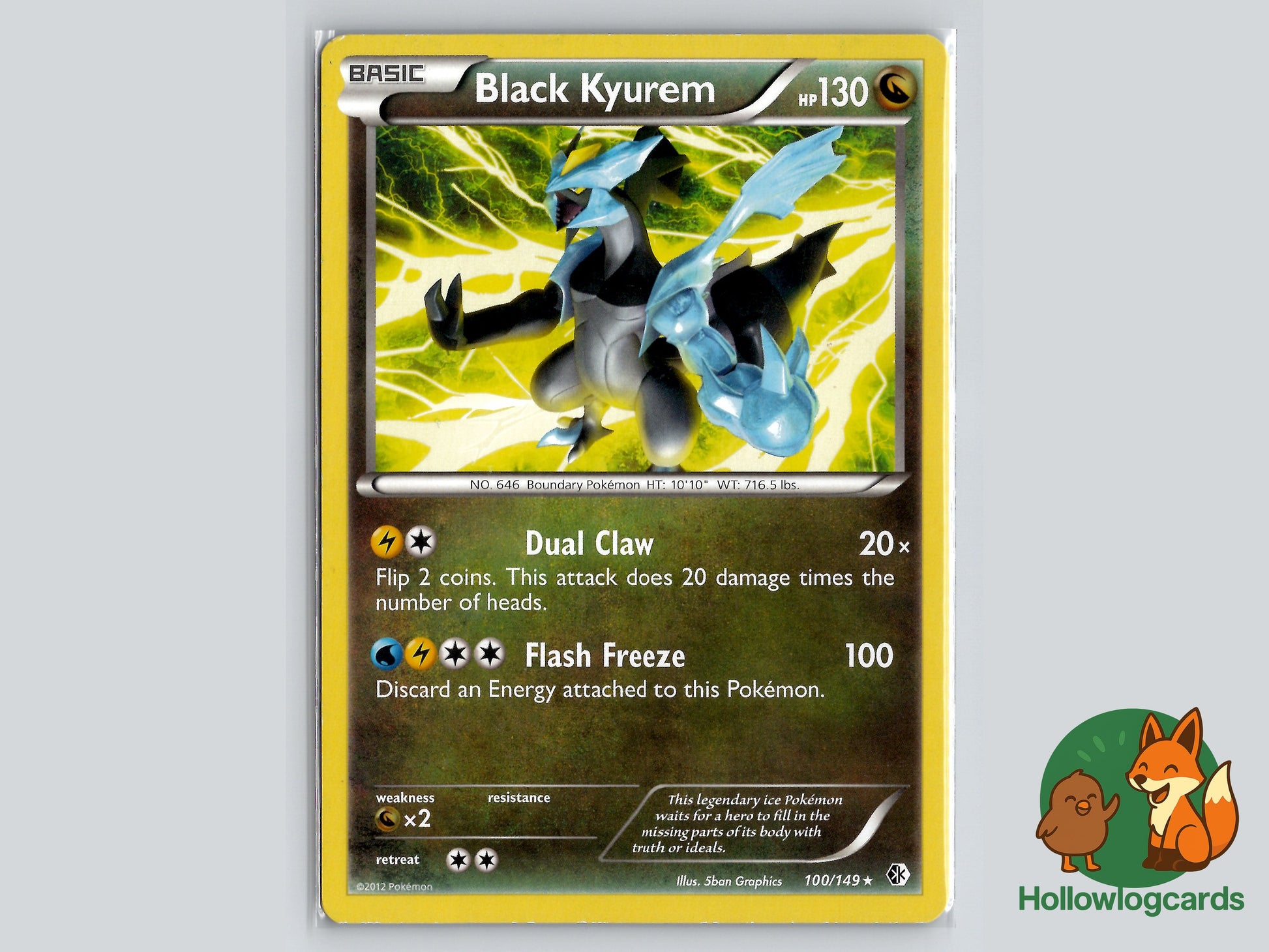 Image of Black Kyurem Boundaries Crossed (BCR) #100