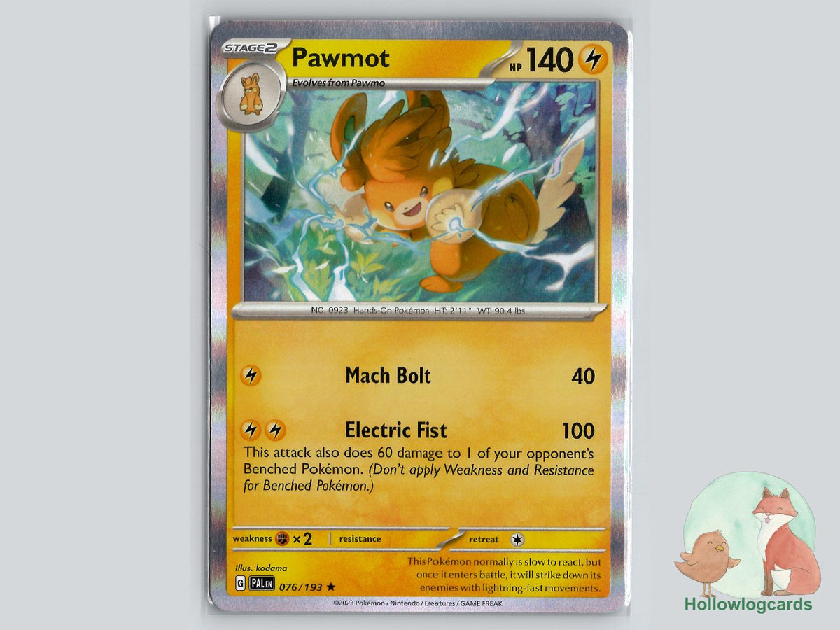 Pawmot (076/193) - Paldea Evolved Pokémon Card