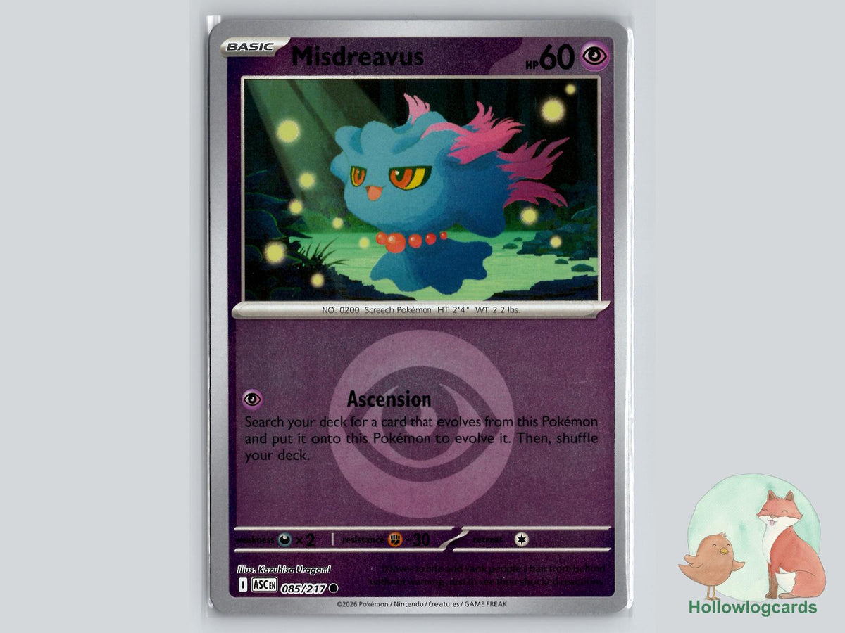Misdreavus (085/217) Pokémon Card