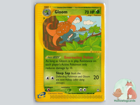 Gloom (49/147) - Aquapolis Pokémon Card