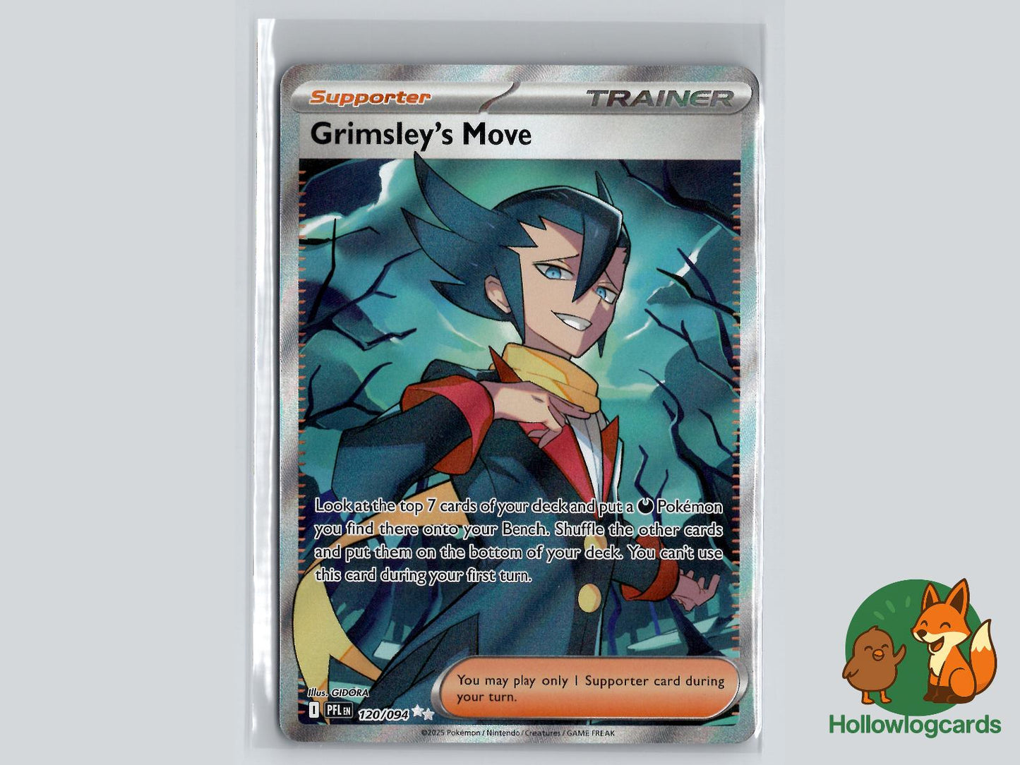 Grimsley's Move (120/094) - Phantasmal Flames Pokémon Card