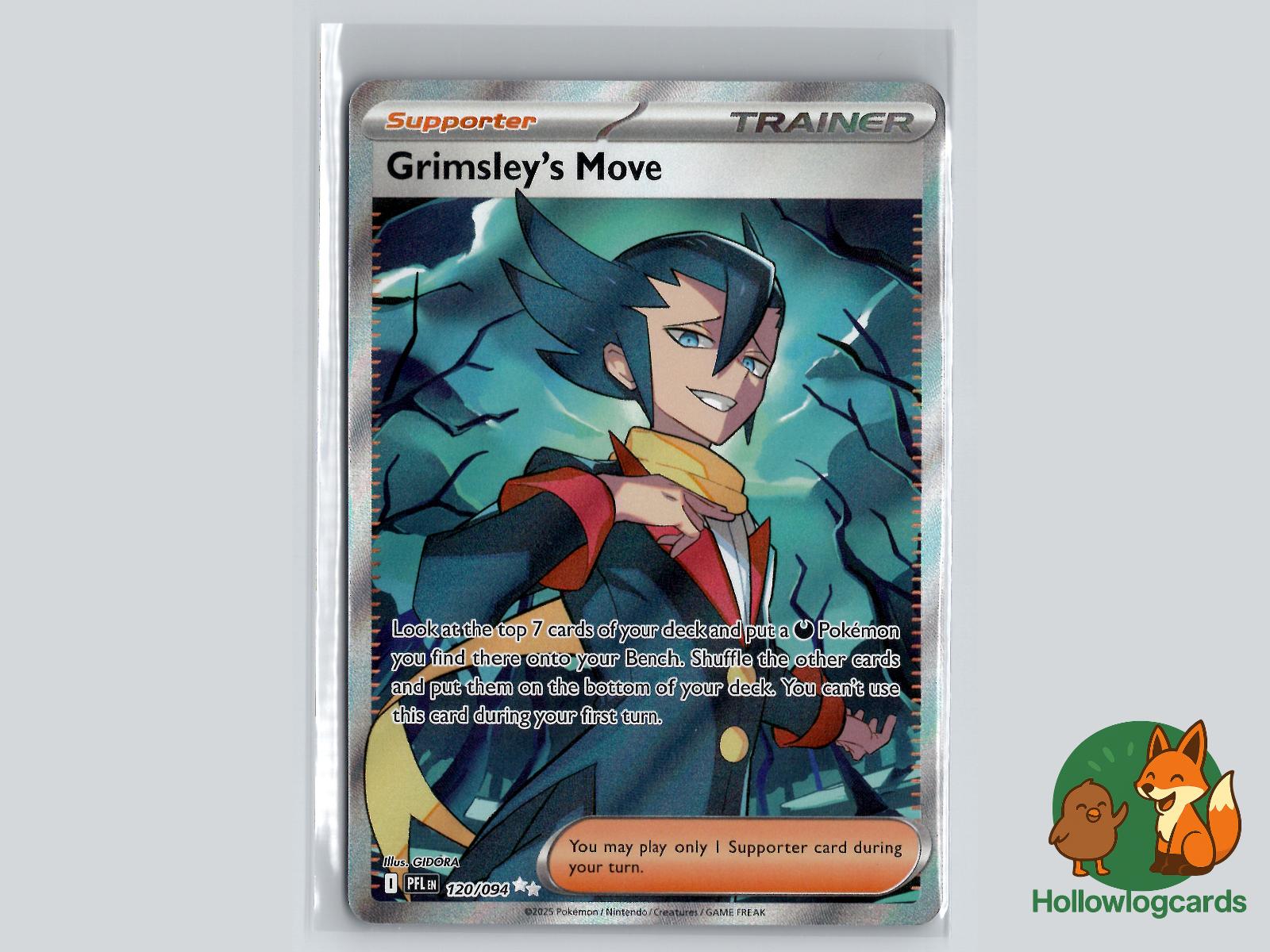 Grimsley's Move (120/094) - Phantasmal Flames Pokémon Card
