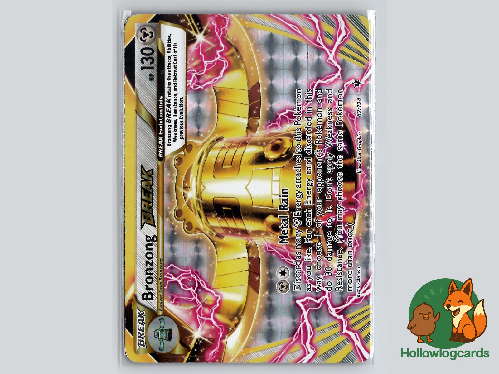Bronzong BREAK (62/124) - Fates Collide Pokémon Card