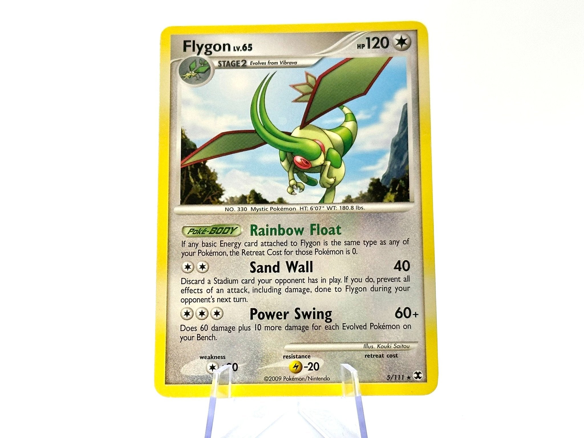 Flygon (5/111) - Rising Rivals - Rare Non-Holo Platinum - MidEra ...