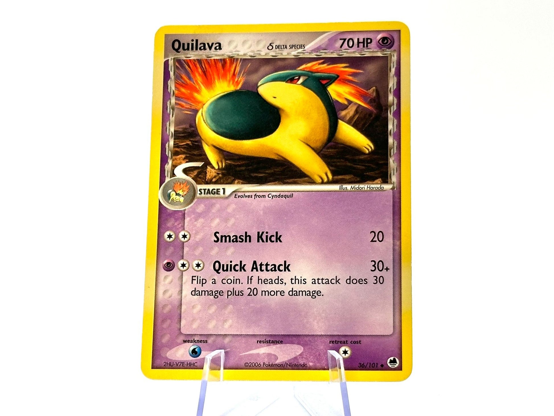 Image of Quilava Dragon Frontiers (DF) #36