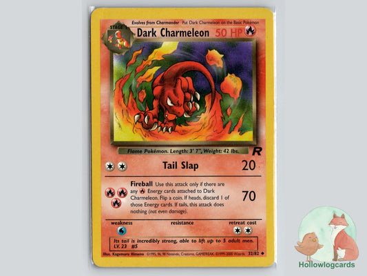 Dark Charmeleon (32/82) - Team Rocket Pokémon Card