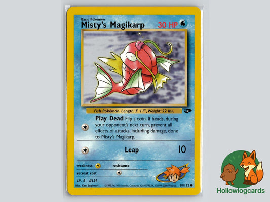 Misty's Magikarp (88/132) - Gym Challenge Pokémon Card