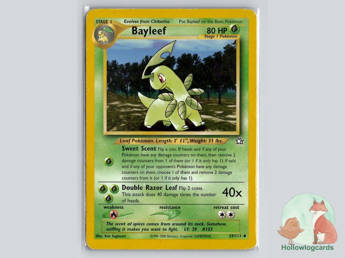 Bayleef (29/111) - Neo Genesis Pokémon Card
