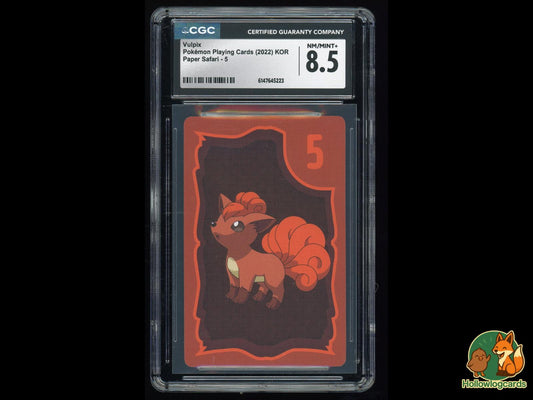Graded Vulpix (5) Pokémon Card
