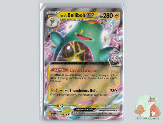 Iono's Bellibolt ex (070/217) Pokémon Card