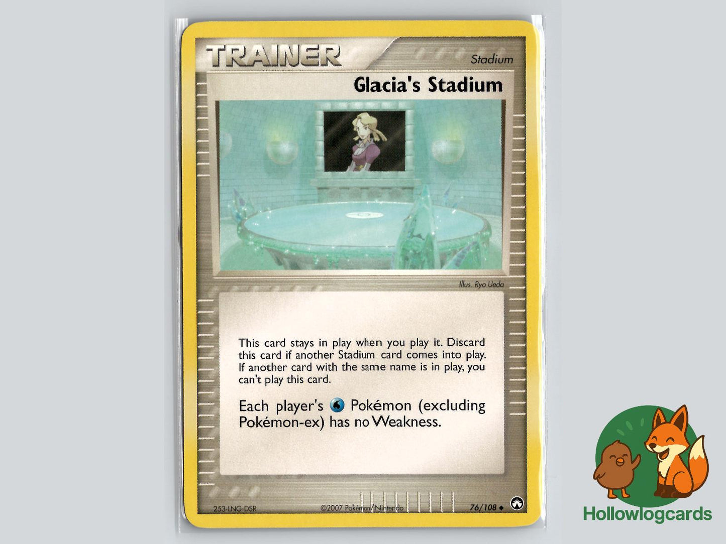 Glacia's Stadium (76/108) - Power Keepers Pokémon Card