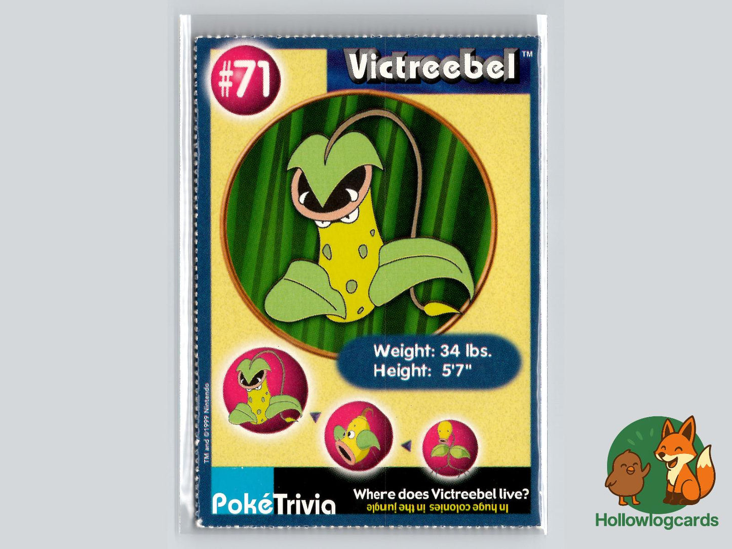 Victreebel (71) Pokémon Card