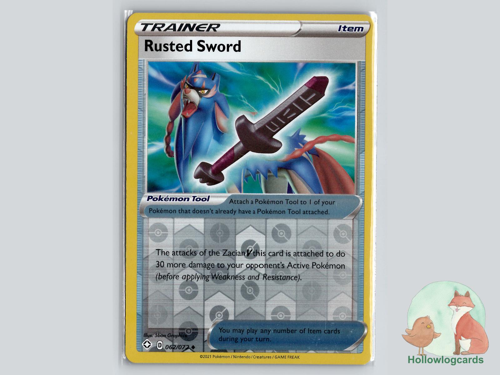 Rusted Sword (062/072) - Shining Fates Pokémon Card