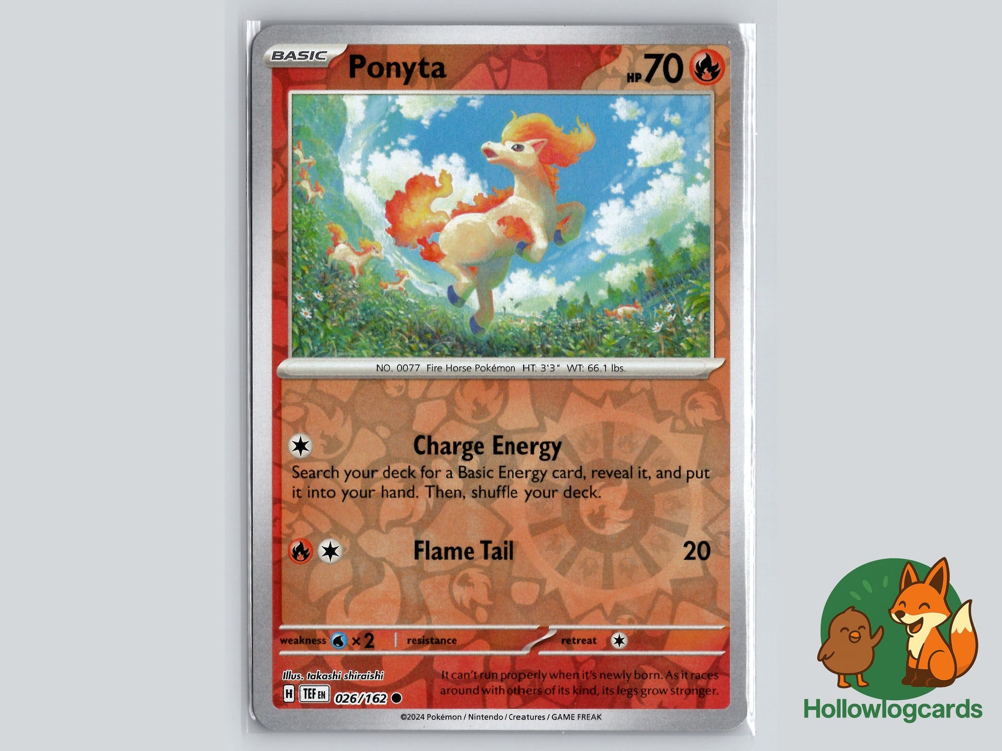 Image of Ponyta Temporal Forces (TEF) #026