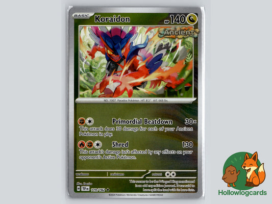 Image of Koraidon Temporal Forces (TEF) #119