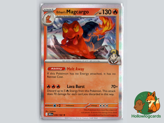 Image of Ethans Magcargo Destined Rivals (DRI) #036