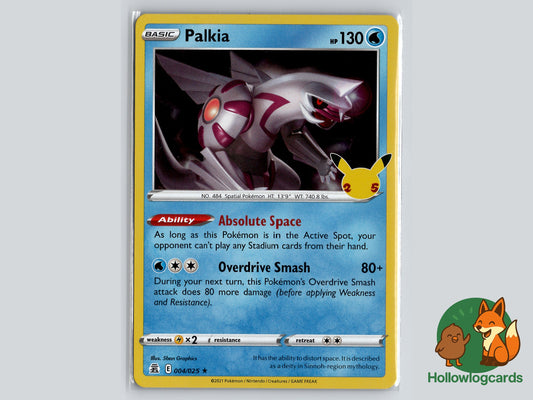 Image of Palkia Celebrations (CEL) #004