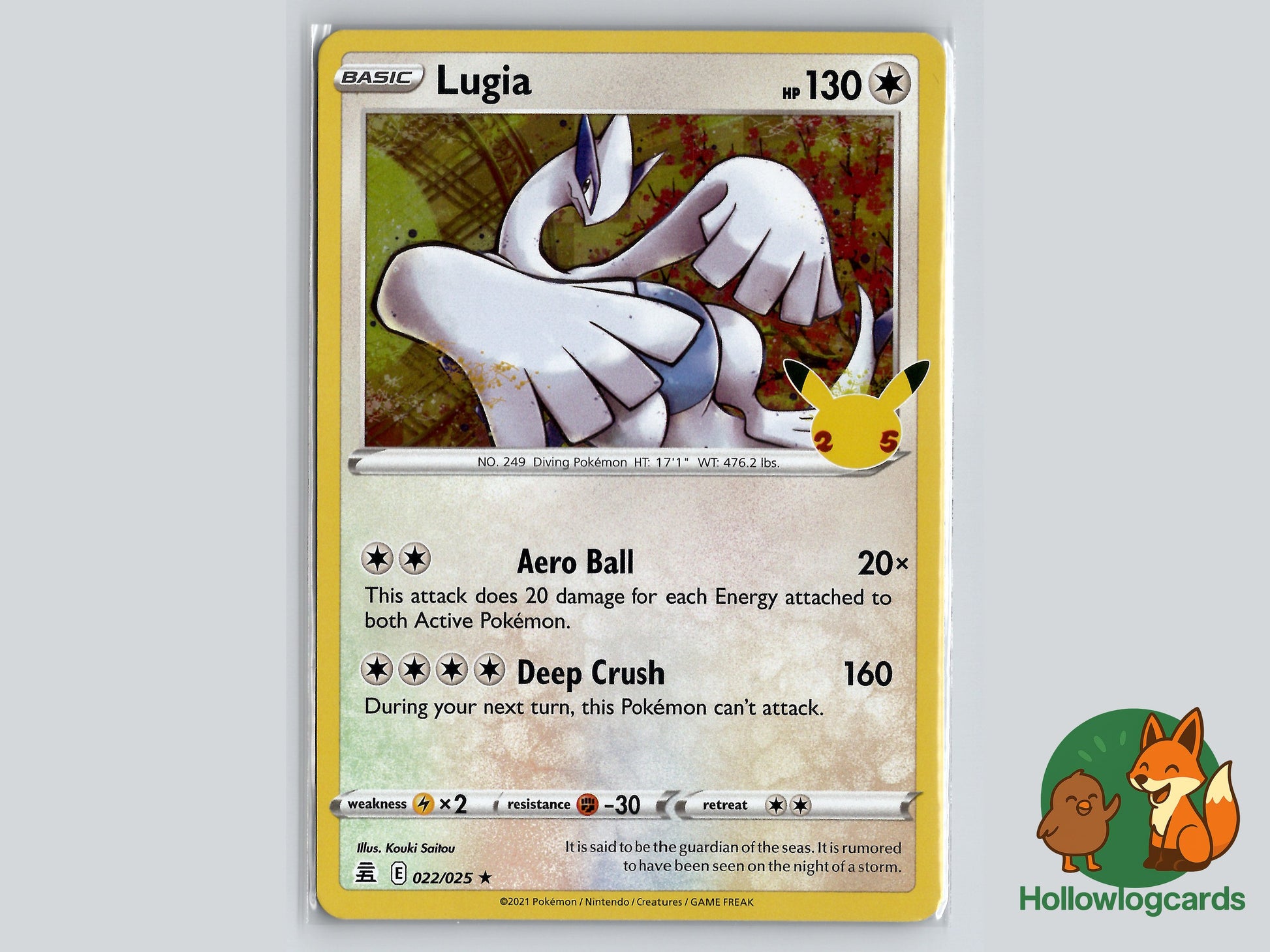 Image of Lugia Celebrations (CEL) #022