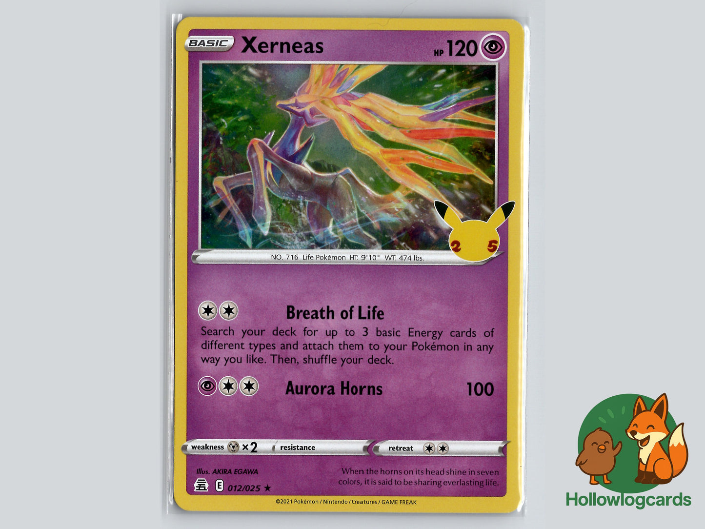 Image of Xerneas Celebrations (CEL) #012