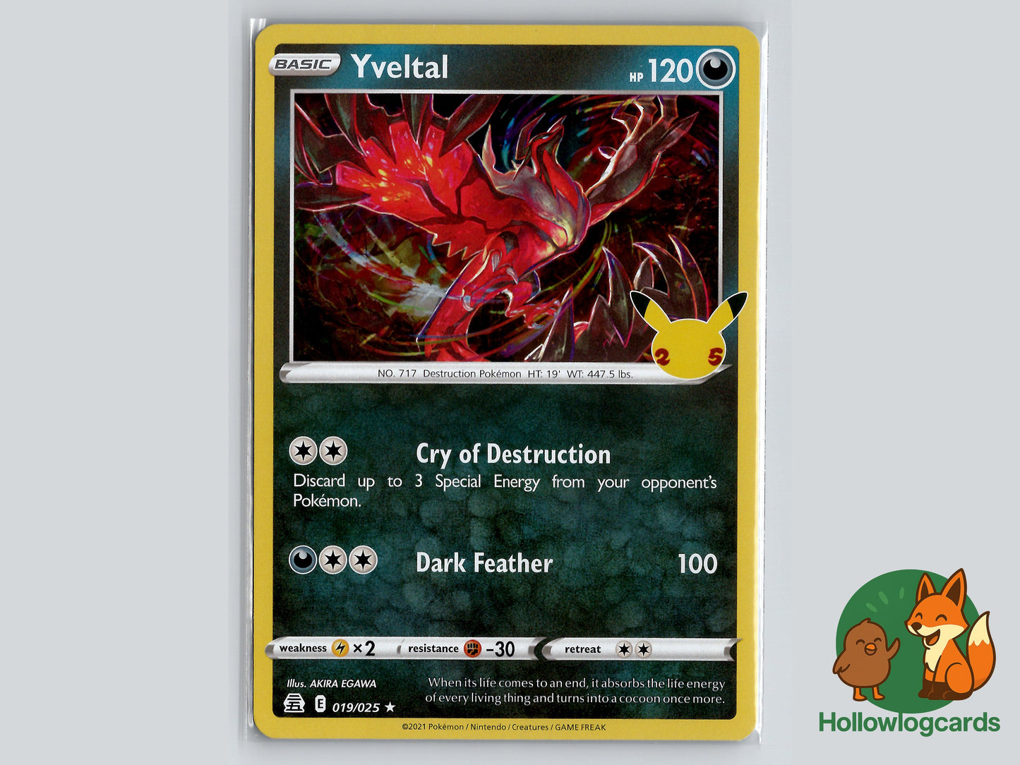 Image of Yveltal Celebrations (CEL) #019